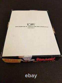 Little Shop Of Horrors trading card / sticker box 36 unopened packs Topps 1986