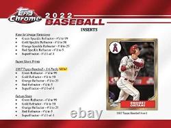 MLB 2022 TOPPS CHROME BASEBALL MEGA BOX Tops Chrome Baseball Mega Box Major Leag