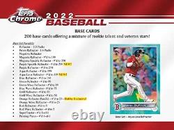 MLB 2022 TOPPS CHROME BASEBALL MEGA BOX Tops Chrome Baseball Mega Box Major Leag