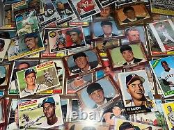 Massive Vintage Sports Card Collection 1950's Umpires Hank Aaron Ted Williams