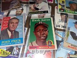 Massive Vintage Sports Card Collection Yankees Mantle Mays $$ Huge Football 1950