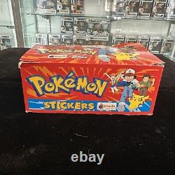 Merlin Sticker Series 1 Nintendo Box Pokemon Topps Brand New + SEALED ALBUM
