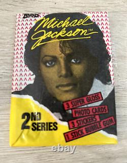 Michael Jackson Topps Trading Card Box (36) Packs See Pics