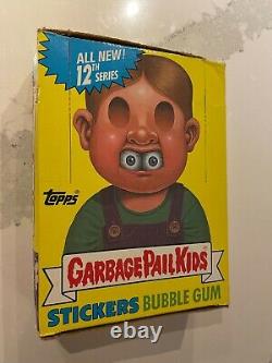 NEW 1987 Topps Garbage Pail Kids Original 12th Series 12 GPK 48 Packs OS12 BOX