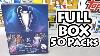 New Topps 2021 22 Champions League Sticker Box Opening 50 Packs 500 Stickers