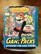 Nintendo Game Packs Topps 1989 Box 48 Sealed Scratch-off + Stickers Complete