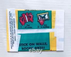 Original 1966 Topps Gum Co. Green Hornet Stickers Unopened Wax Pack Mint Scarce