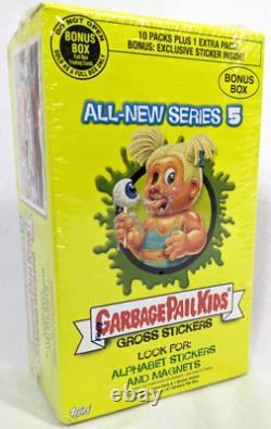 SEALED 2006 Topps Garbage Pail Kids ALL NEW SERIES 5 BONUS Box Cards ANS5 gpk