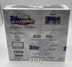 Star Wars Return Of The Jedi Topps Chrome Sapphire Edition 2023 Trading Cars NEW