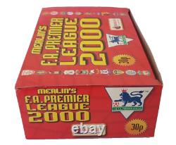 Sticker F. A. PREMIER LEAGUE 2000/MERLIN COLLECTION(100 pack per box)Free shipping