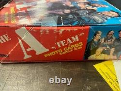 THE A-TEAM TV Show 1983 Topps Trading Card Box 36 Sealed Wax Packs