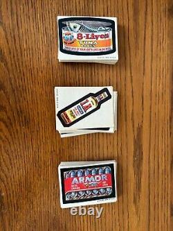 Three Wacky Packages Complete Series 2, 3, & 4 Sticker sets
