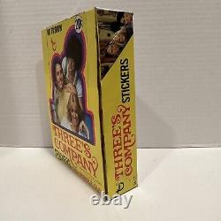 Three's Company Topps Trading Stickers Full Box 36 Wax Packs Suzanne Somers 1978