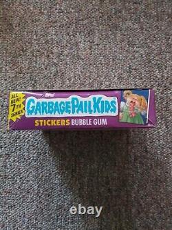 Topps 1986 Garbage Pail Kids Series 7 Full Box Of 48 Unopened Packs + Poster