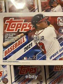 Topps 2021 Update Series MLB Baseball Blaster Box (Brand New Sealed) Lot Of 9