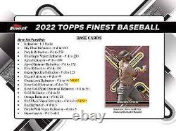 Topps 2022 Finest Baseball Hobby Master Box