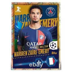 Topps Champions League Stickers 2023/2024 Collection Box of 50 Packets
