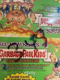 Topps Garbage Pail Kids All-New Series 4 ANS4 Gross Stickers Box 36 Packs Sealed