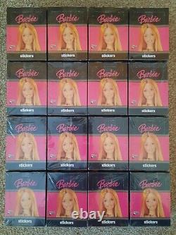 Topps Merlin Stickers Lot Barbie 16 Display Sealed Boxes 800 Packets 2005 Mattel