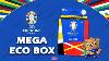 Topps Uefa Euro 2024 Stickerkollektion Mega Eco Box