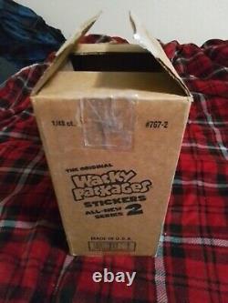 Topps Wacky Packages 2005 All New Series 2 Counter Display Stand+ 2 Sealed Boxes