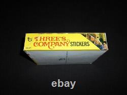 Vintage 1978 Topps Three's Company Trading Sticker Full Box 36 Wax packs