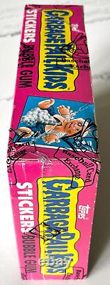Vintage 1985 Garbage Pail Kids Original 1st Series 48 Wax Pack Box GPK OS1 BBCE