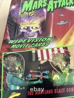 Vintage 1996 Topps Widevision Mars Attacks! Movie Trading Cards Hobby Box SEALED