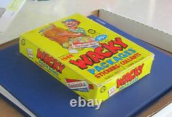 Vintage Wacky Packages 1989 Opee Chee Yellow Box 36 Unopened Packs @@rare@@