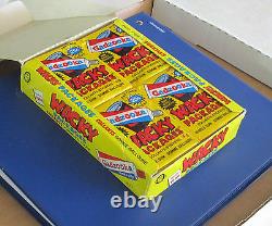 Vintage Wacky Packages 1989 Opee Chee Yellow Box 36 Unopened Packs @@rare@@