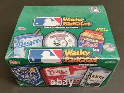 Wacky Packages Major League Baseball trading card factory sealed box Topps 2016